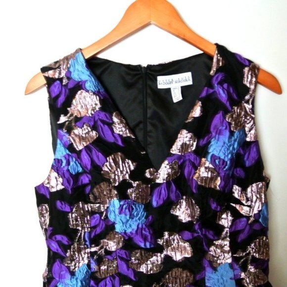 Mark + James by Badgley Mischka Organza Mini Dress size 14 - Picture 5 of 13